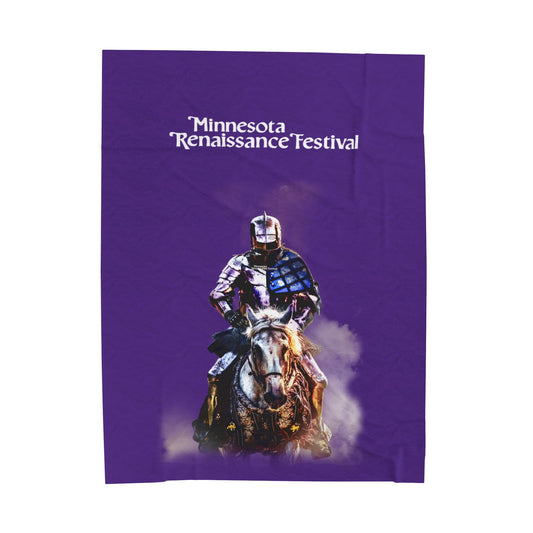 Renaissance Festival Velveteen Plush Blanket