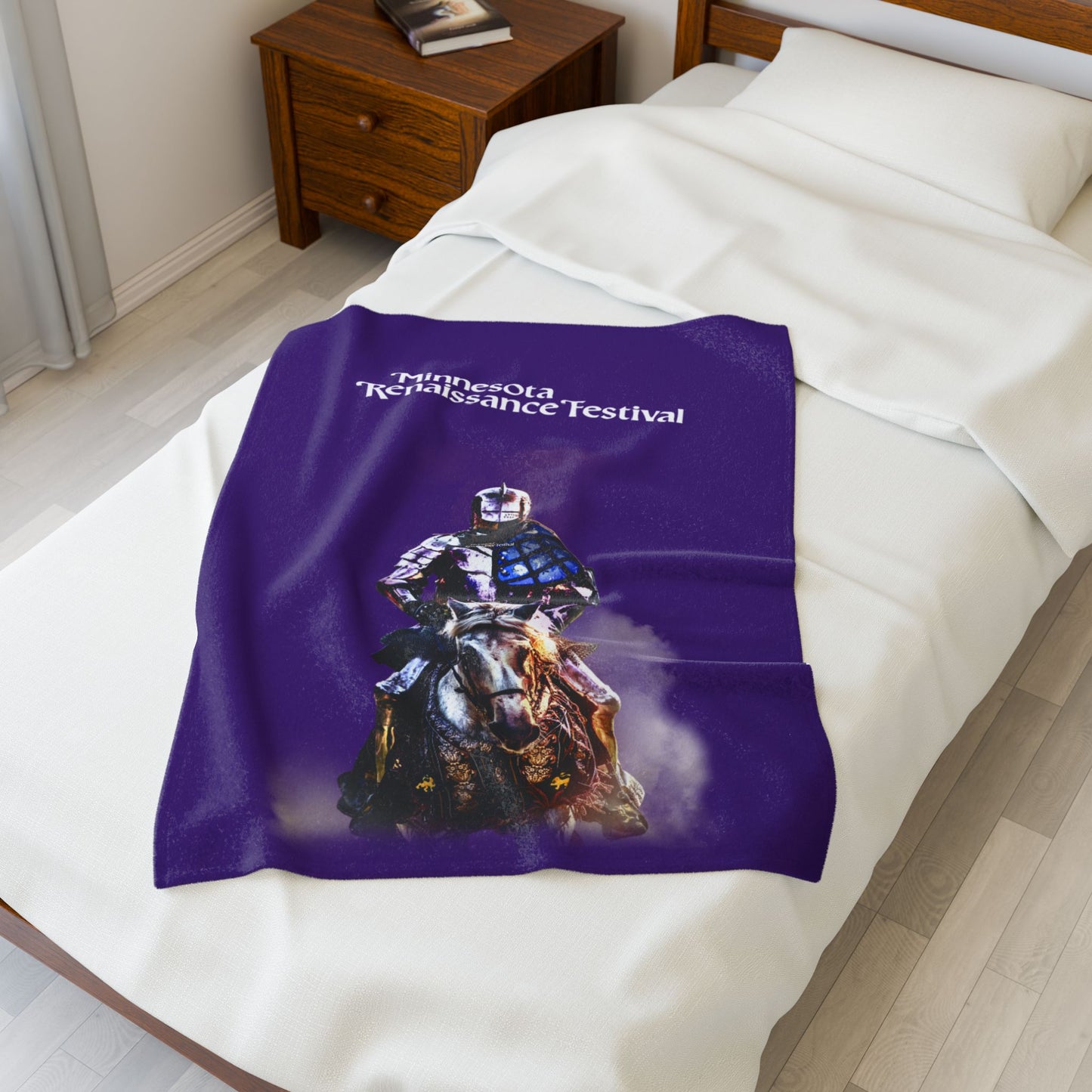 Renaissance Festival Velveteen Plush Blanket