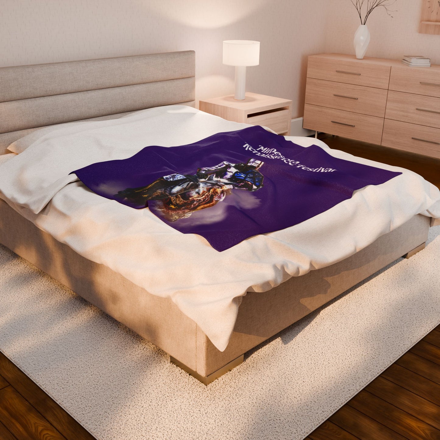 Renaissance Festival Velveteen Plush Blanket