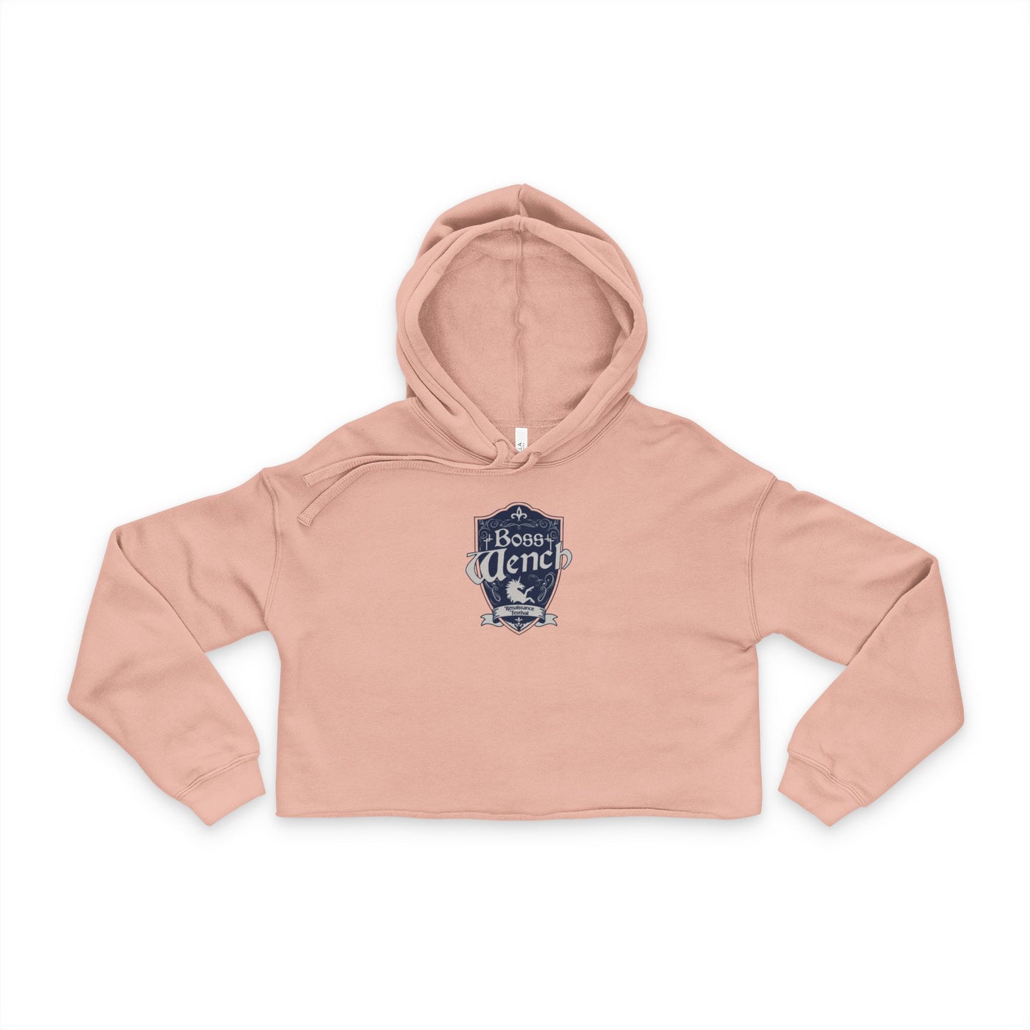 Women's Cropped Hoodie - Boss Wench