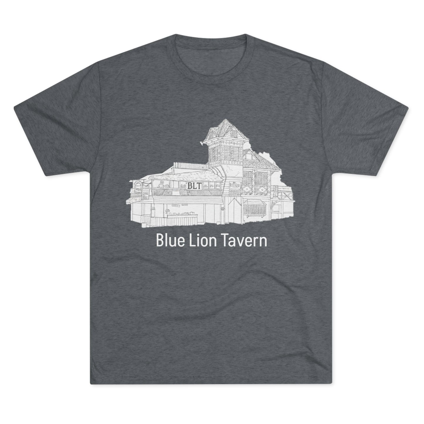 Blue Lion Tavern  Crew Tee