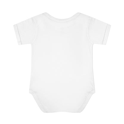 Infant Baby Rib Onesie with Unicorn Crest