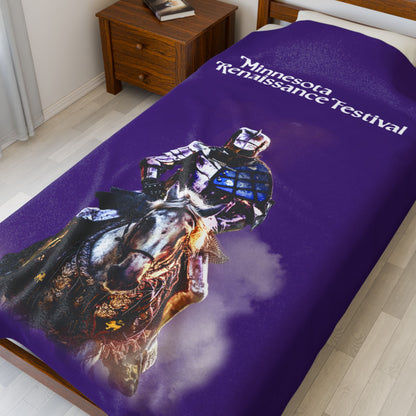 Renaissance Festival Velveteen Plush Blanket