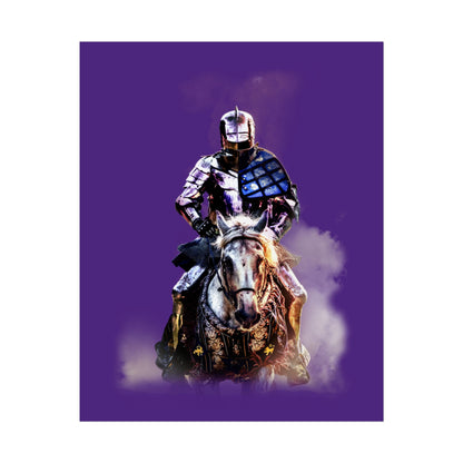 Poster - Medieval Knight on a Horse