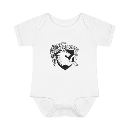Infant Baby Rib Onesie with Unicorn Crest